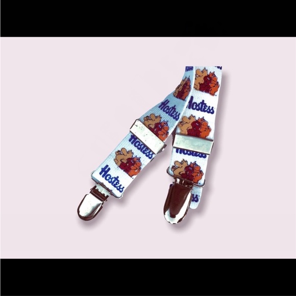 Hostess Suspenders Retro Logo Chips Munchies Mascot - Picture 6 of 9